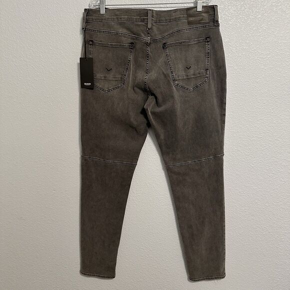 Hudson Jeans Men's Size 36 Gray Zack Skinny Denim Pants Distressed NWT - Picture 4 of 15